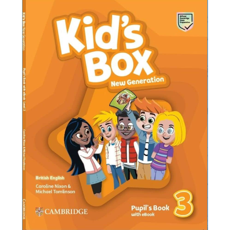 Kid’s Box New Generation Level 3 – Pupil’s Book with eBook.