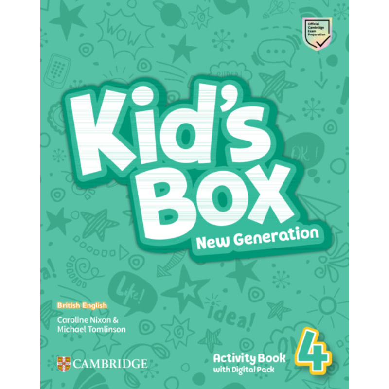 Kid’s Box New Generation Level 4 – Activity Book with Digital Pack.