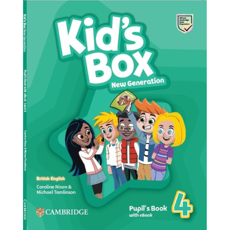 Kid’s Box New Generation Level 4 – Pupil’s Book with eBook.