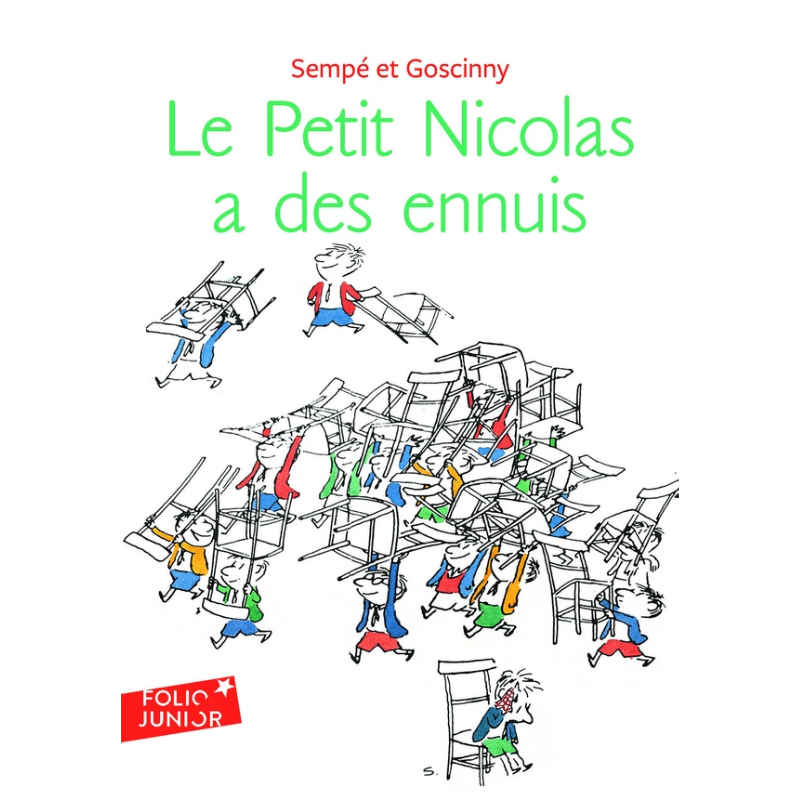 Le Petit Nicolas a des ennuis.