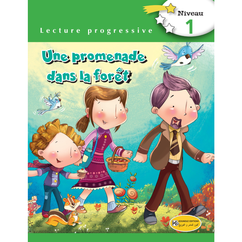 Lecture progressive Contes : Une promenade dans la forêt.