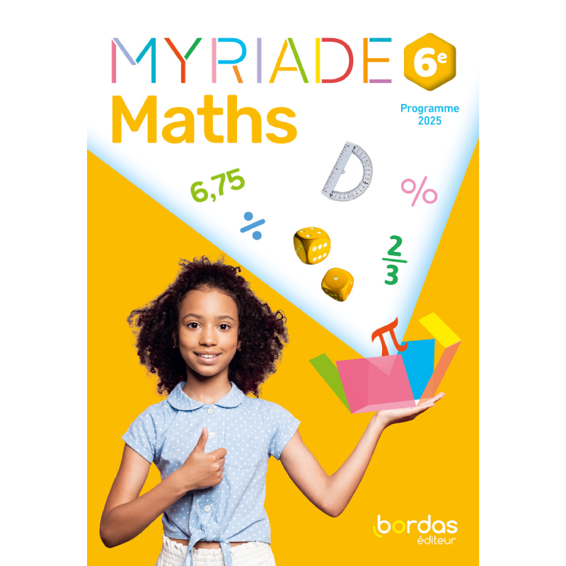 Myriade Mathématiques - Bordas 2025.