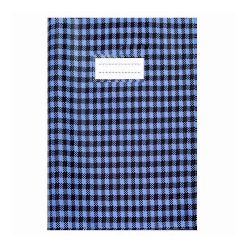 P-Cahier Vichy 17x22 - Bleu Clair.