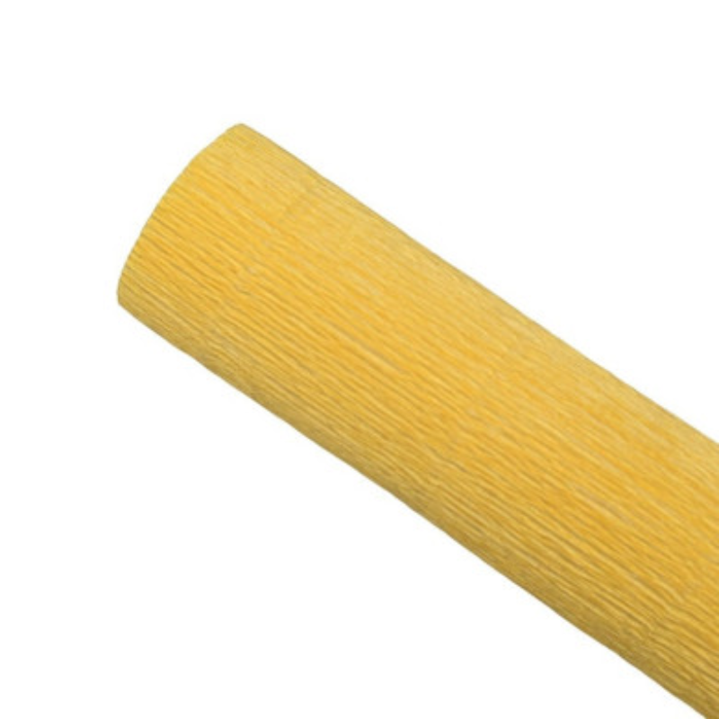 Papier Crépon (Éco Friendly) - Jaune.