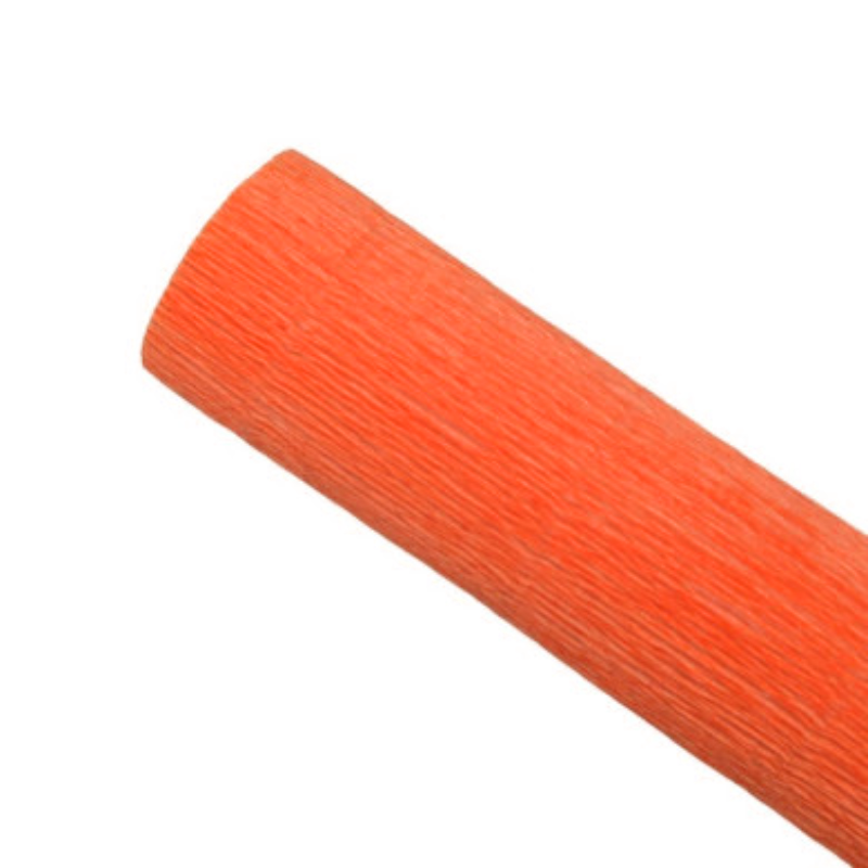 Papier Crépon (Éco Friendly) - Orange.