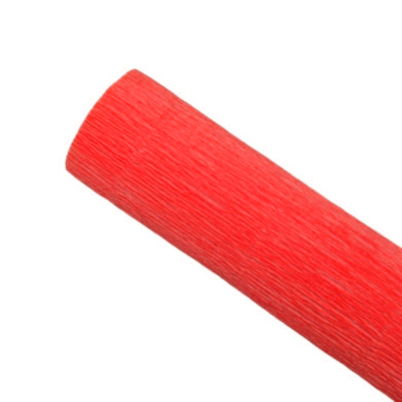 Papier Crépon (Éco Friendly) - Rouge.