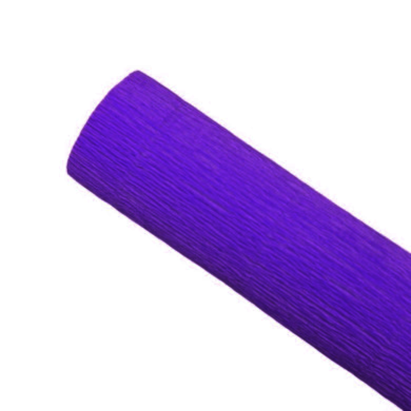 Papier Crépon (Éco Friendly) - Violet Foncé.