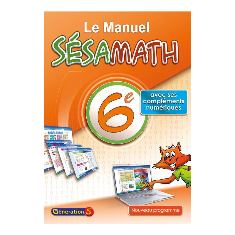 Sésamath 6e (2025) - Cahier élève.