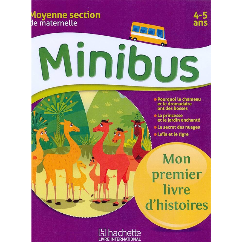 Minibus Maternelle MS – Mon Premier Livre d’Histoires.
