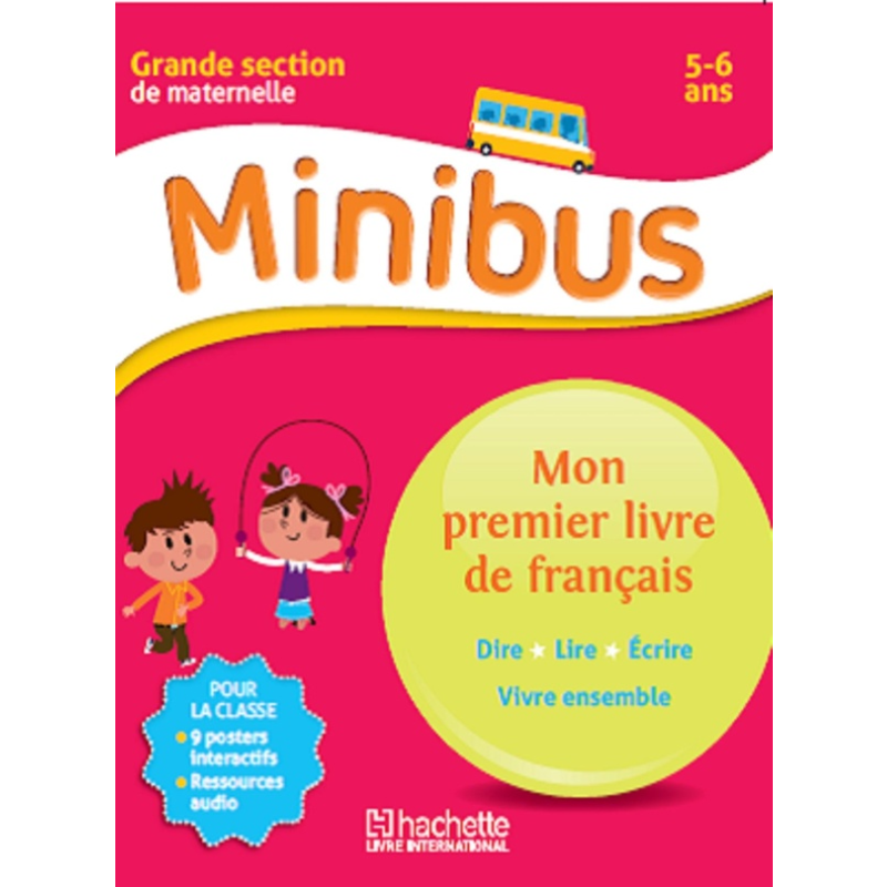 Minibus Grande Section – Livre 5/6 ans.