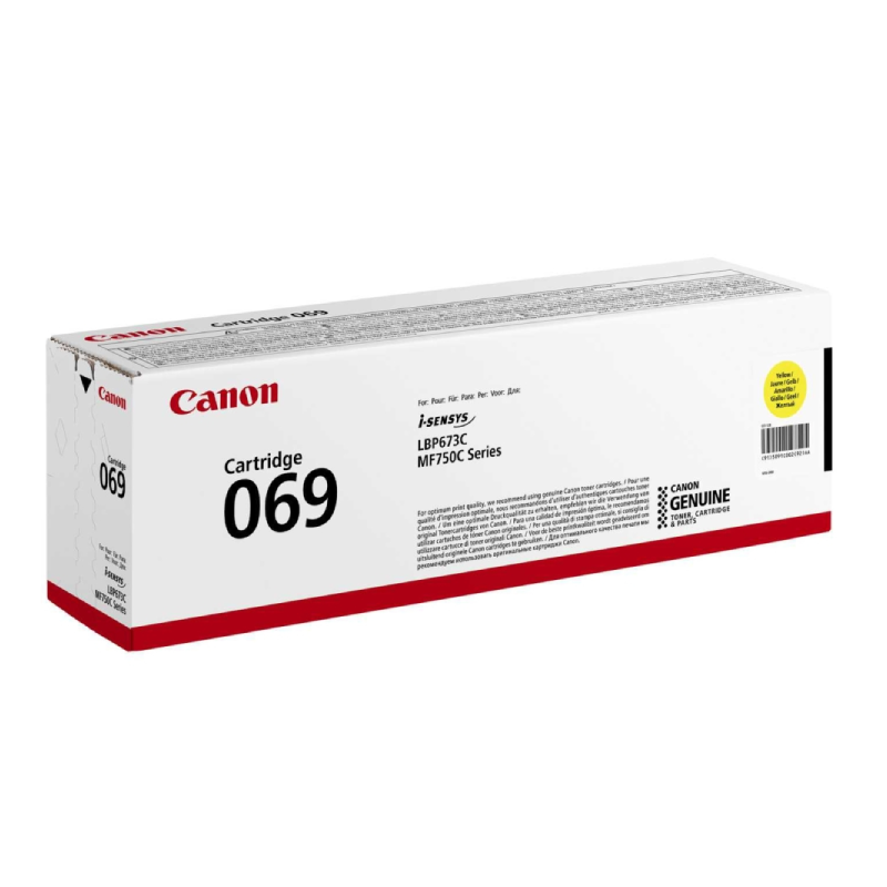 Toner Original Canon CRG 069 – Yellow.