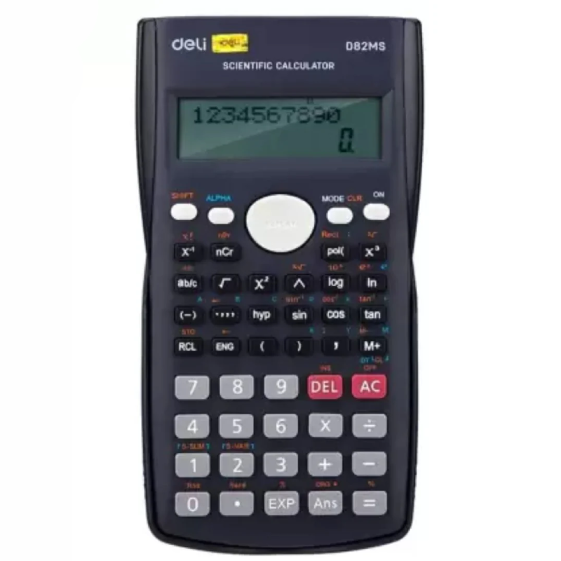 CALCULATRICE SCIENTIFIQUE 240F REF ED82MS DELI (80).
