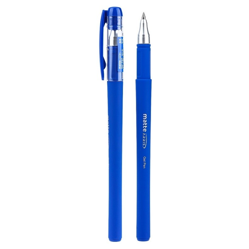 STYLO GEL 0.5MM [PQT 12] REF EG64-BL BLEU DELI (144/1728).