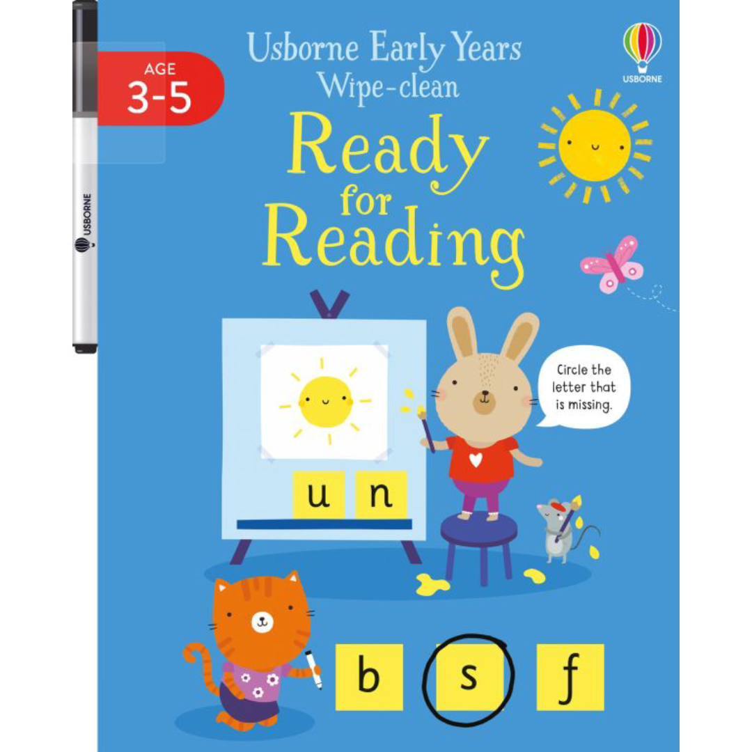 Wipe-Clean Ready for Reading.