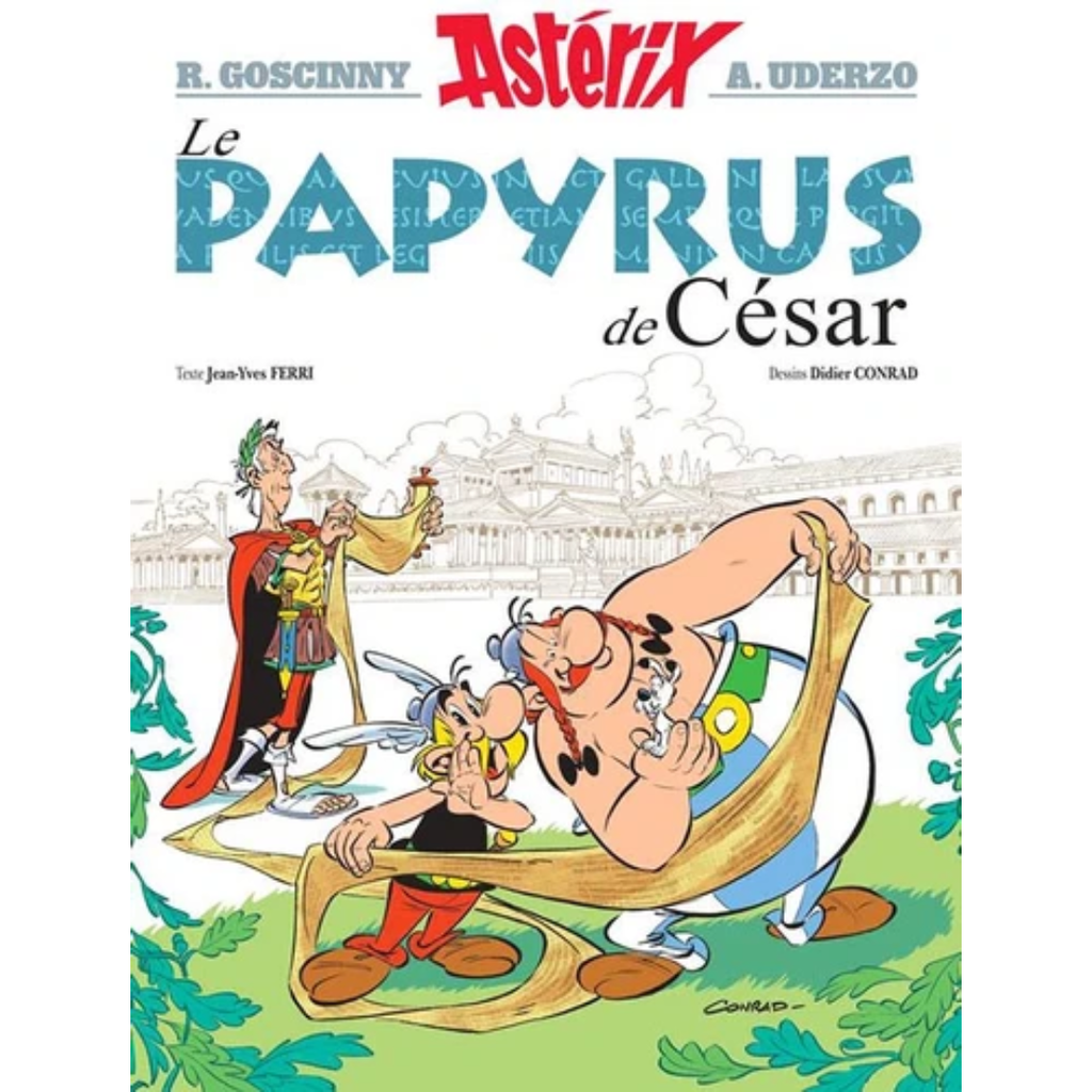 Astérix – Le Papyrus de César (Tome 36).