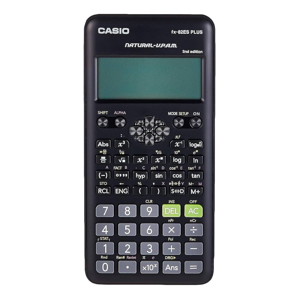 Calculatrice scientifique – Casio FX-82ES Plus 2nd Edition.