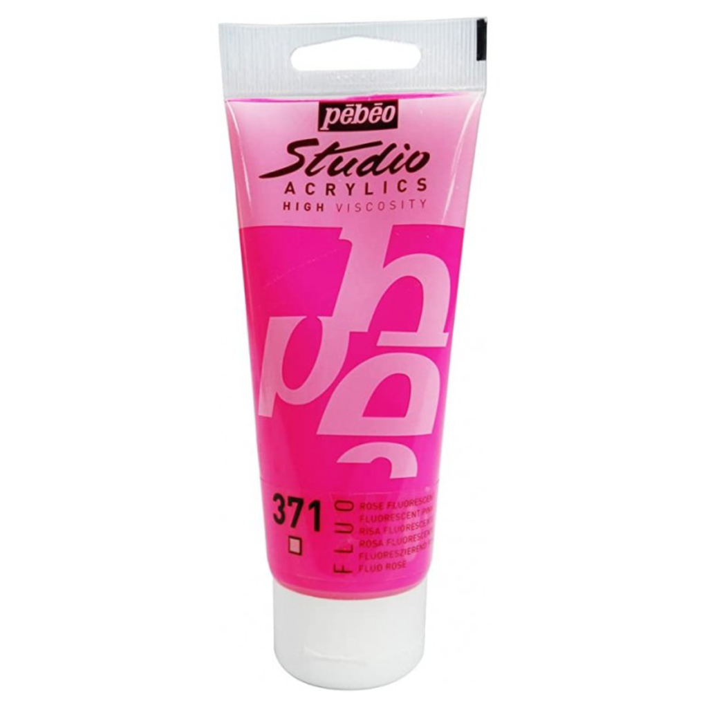 Acrylique Studio HV 100ml Rose Vif.