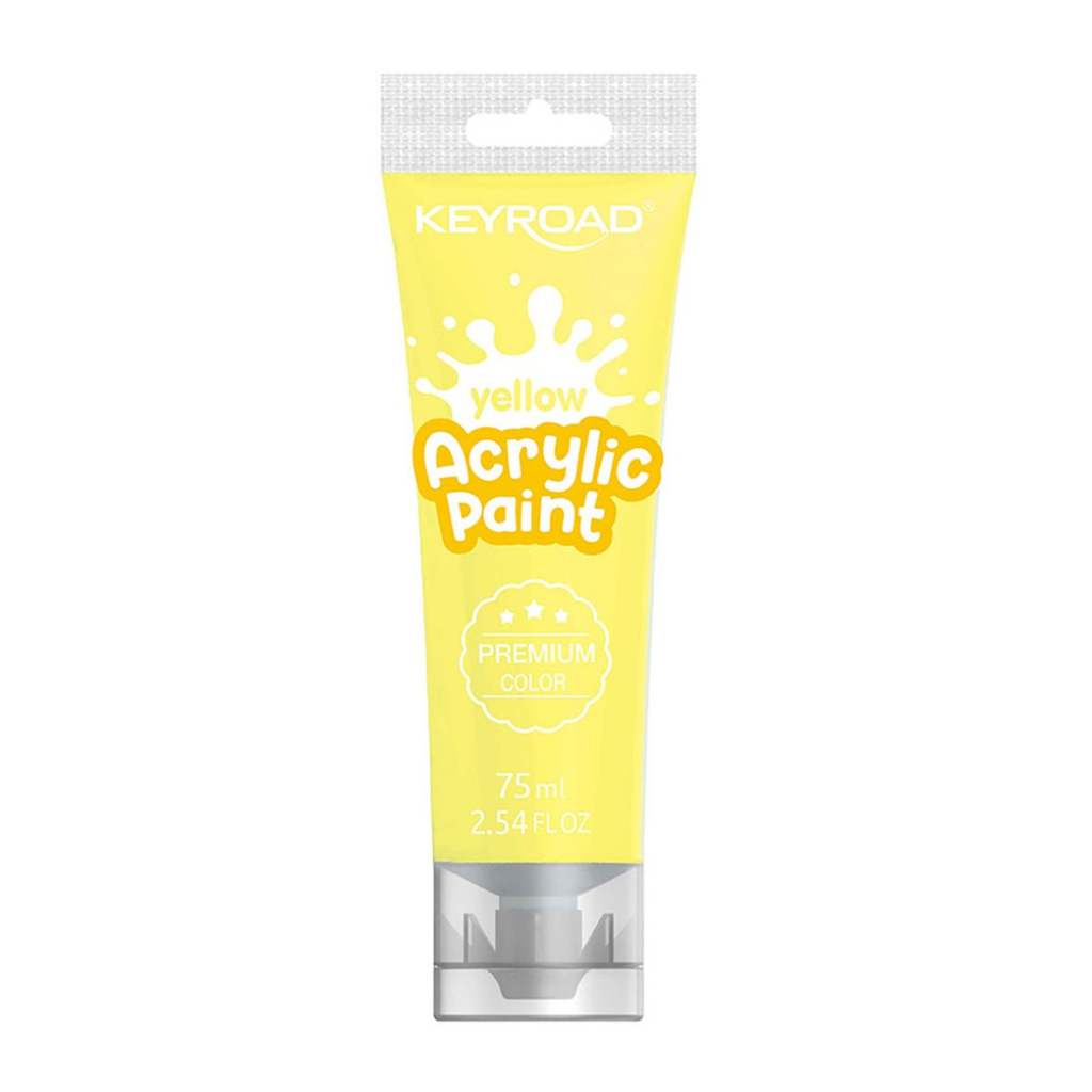 Acrylic Yellow 75ml – Keyroad.