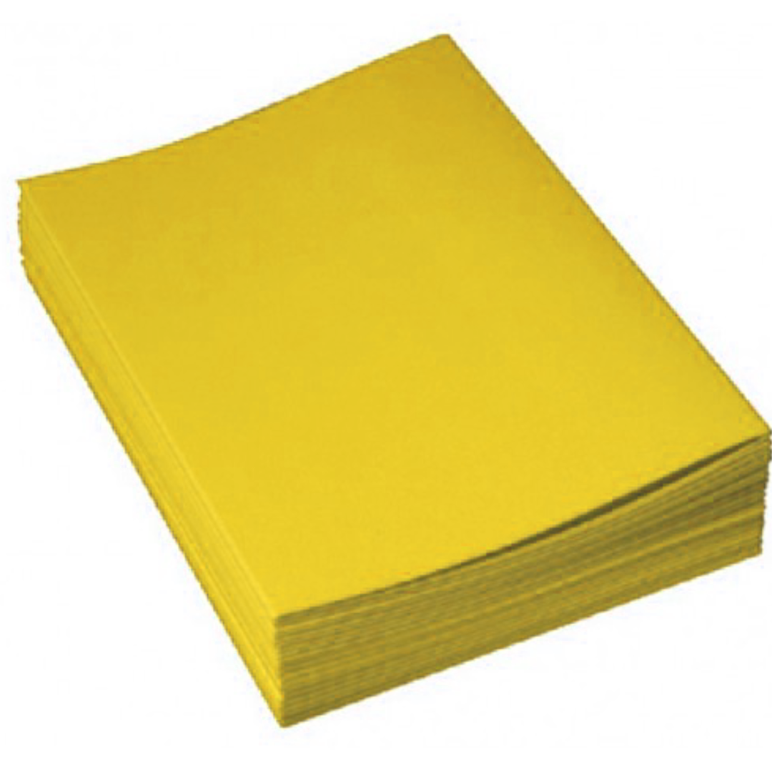 Chemise cartonnée Bristol Ribat 160g PQ100 – Jaune vif.
