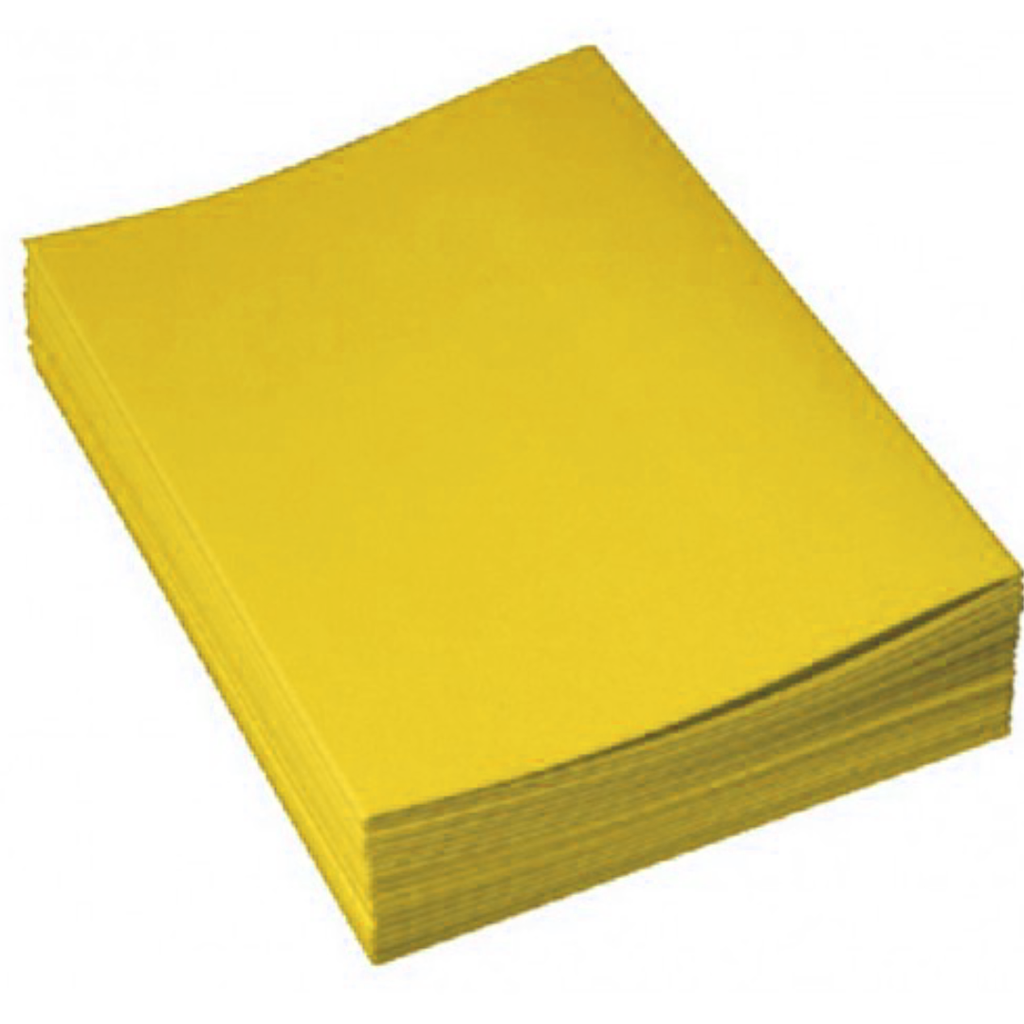 Chemise cartonnée Bristol Ribat 160g PQ100 – Jaune vif.