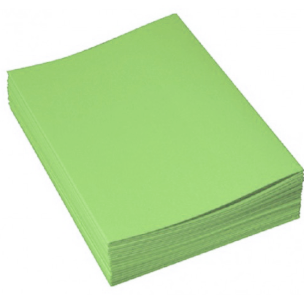 Chemise cartonnée Bristol Ribat 160g PQ100 – Vert pistache vif.