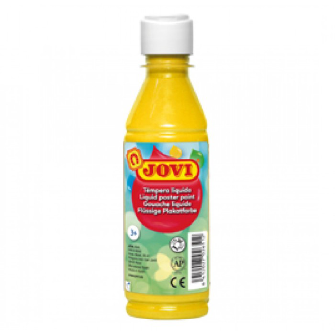 Gouache liquide Jovi 250ml – Jaune.