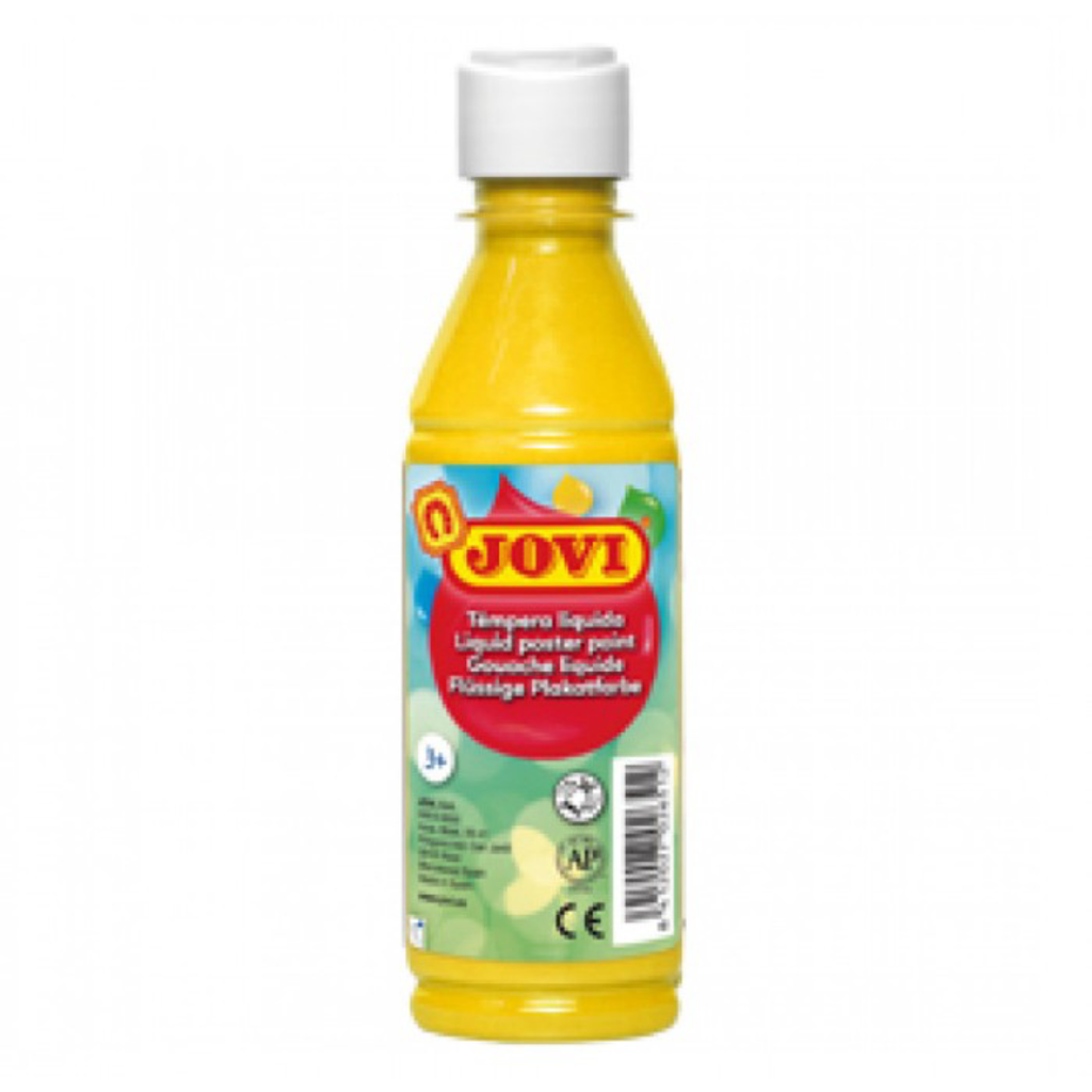 Gouache liquide Jovi 250ml – Jaune.