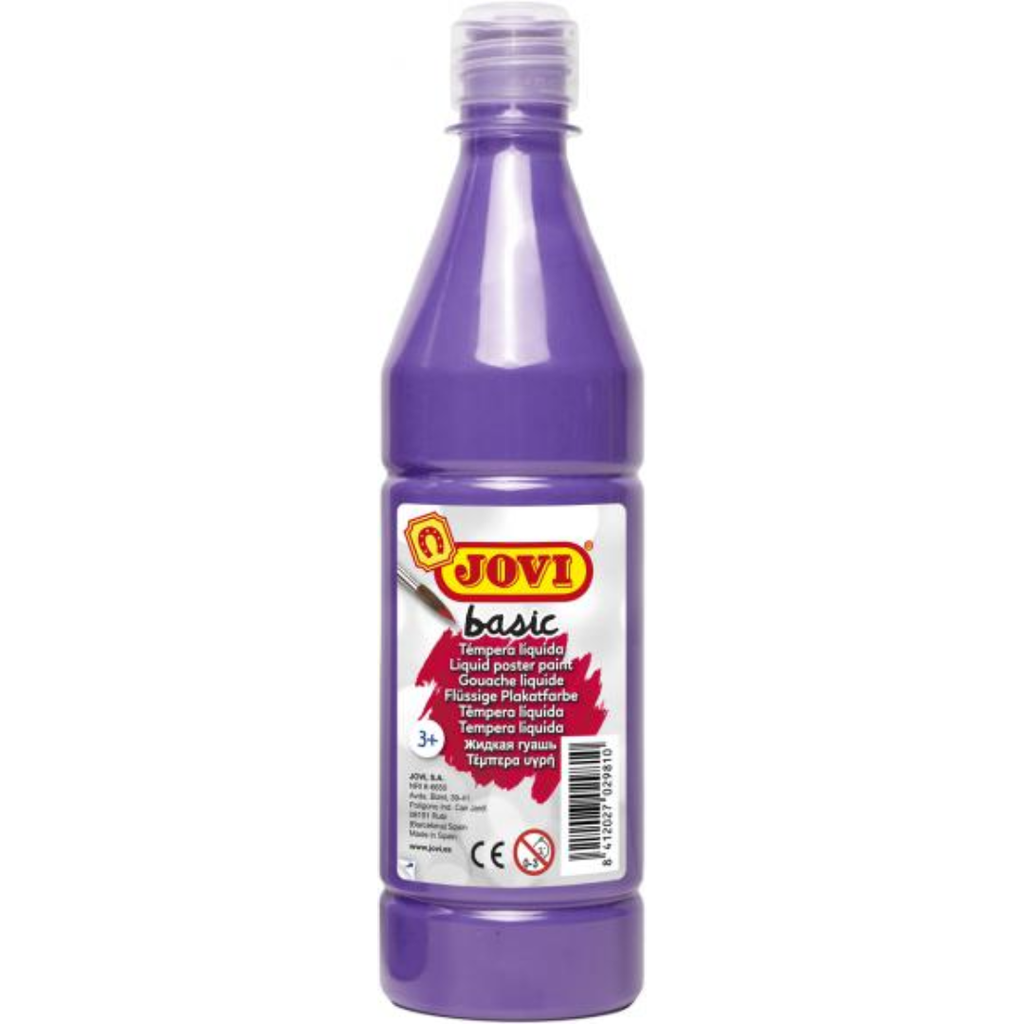 Gouache Liquide Violet 500ml – Jovi.