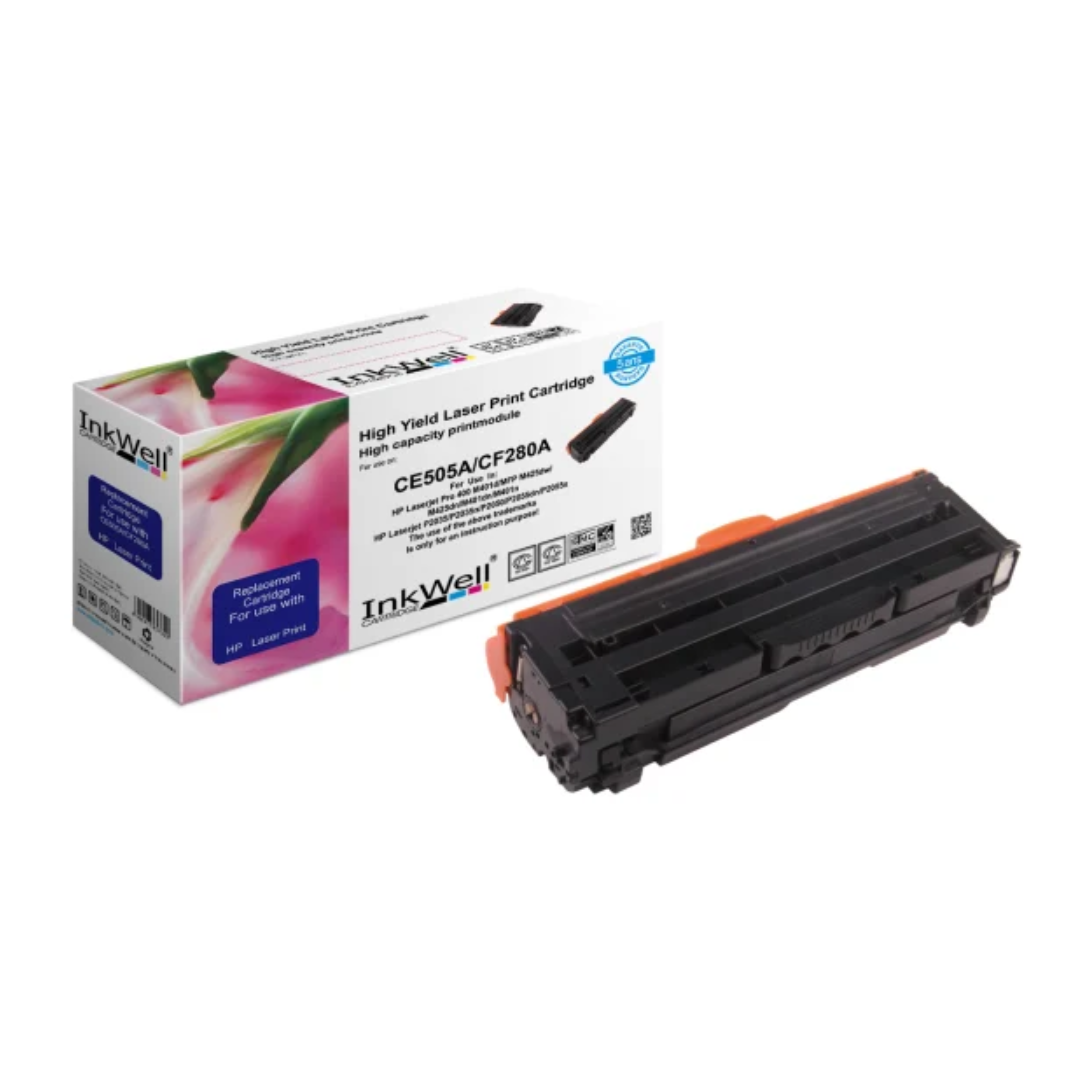 Toner HP Noir CF280A / CE505A – Compatible G&G