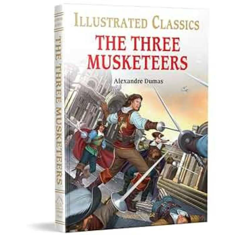 The Three Musketeers : Illustrated Abridged Children Classics English.