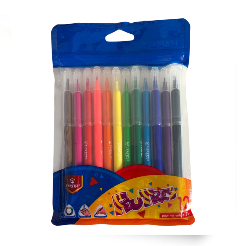 Boîte de 12 Feutres – Vertex