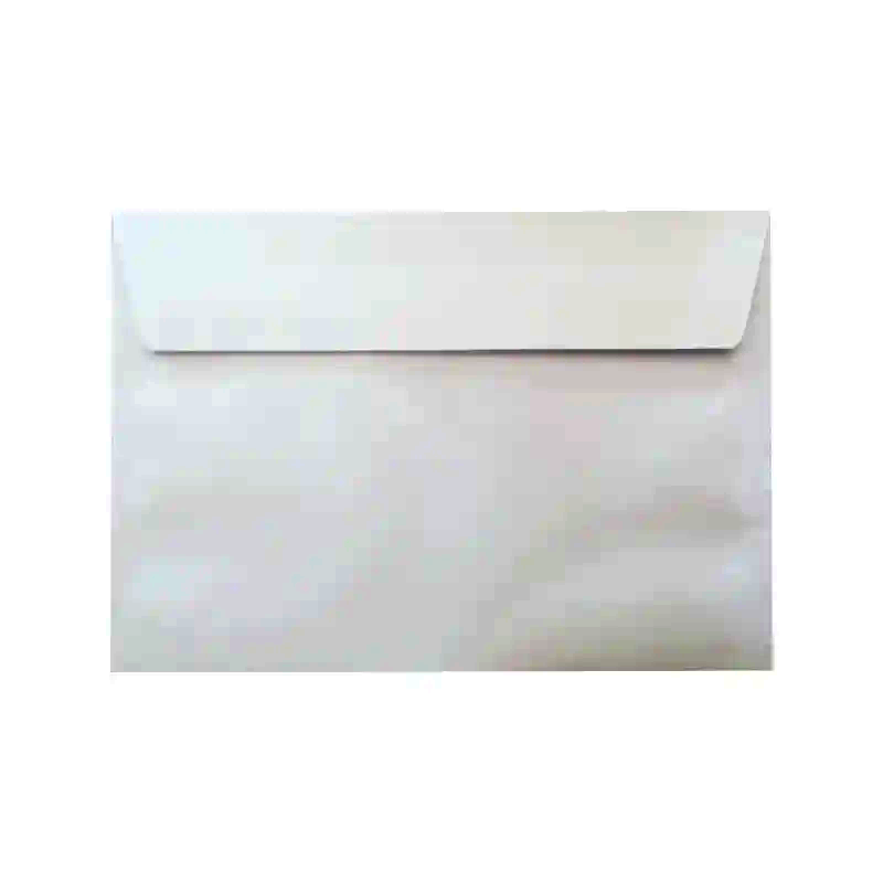 Enveloppe blanche C6 110x116 mm - Paquet de 25 (80g).