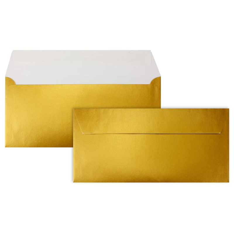 50 enveloppes DL BLC90G 11x22 AD OR.