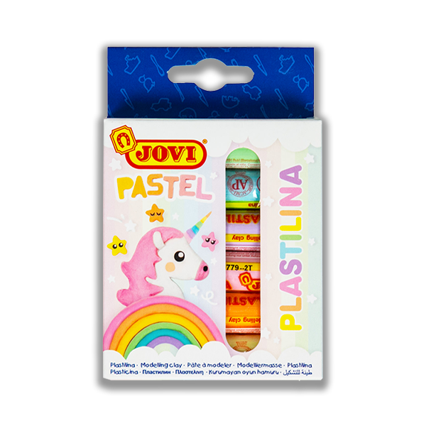 PATE A MODELER JOVI DE 6 PASTEL ART. 90/6P.
