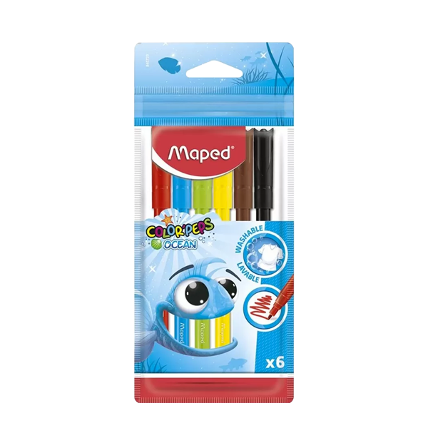 Feutre Maped Ocean de 6.