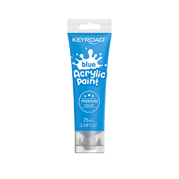 ACRYLIC KEYROAD BLUE 75ML REF 972206