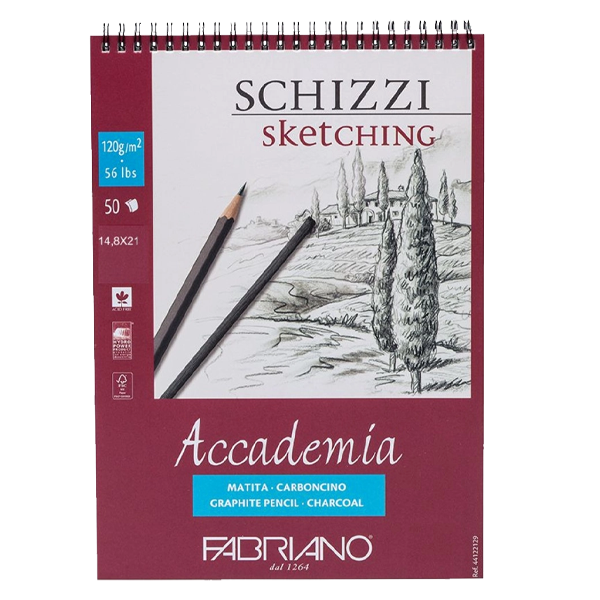 BLOC DESSIN ACCADEMIA SP 14.8*21 120G 50FS