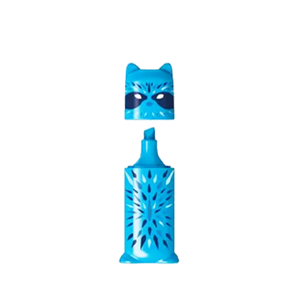 MARQ MINI FLUO MAPED FRIENDS BLEU.