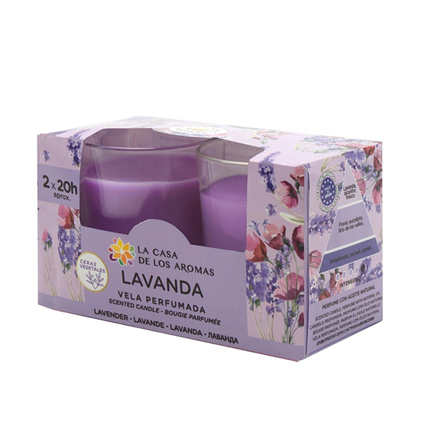 2 PACK BOUGIES PARFUMEES LAVANDE · 2 X 100 G