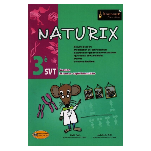 SEC  NATURIX KOUNOUZ EDUCATION SEC SVT GLOBAL  3E.