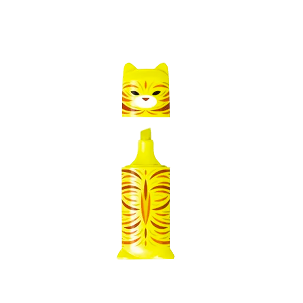 MARQ MINI FLUO MAPED FRIENDS JAUNE.