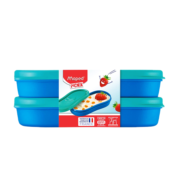 SNACK BOX MAPED KIDS CONCEPT 2 BOITES REF901