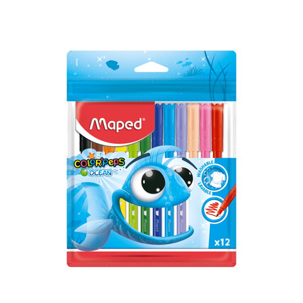 FEUTRE MAPED OCEAN DE 12 REF 457206.