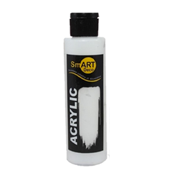 ACRYLIC FLACON MAJED BLANC 130ML