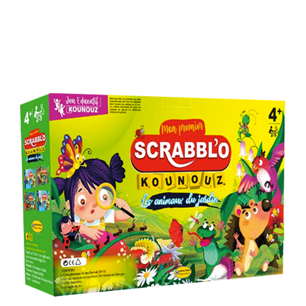 SCRABBLO LES ANIMAUX DU JARDIN