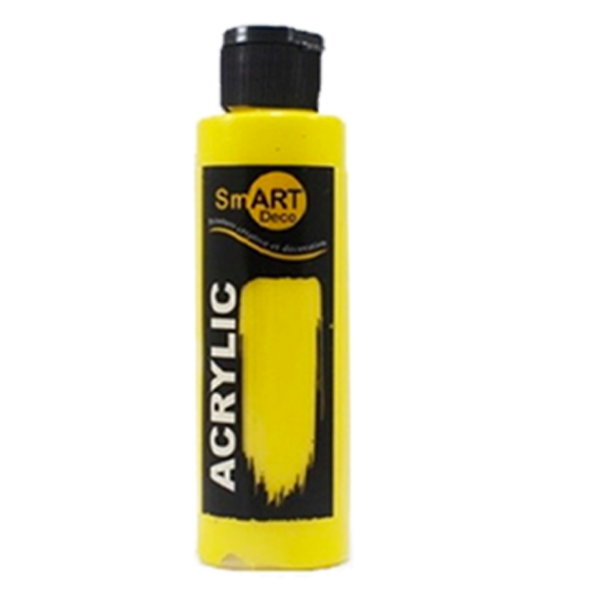 ACRYLIC FLACON MAJED JAUNE 130ML.