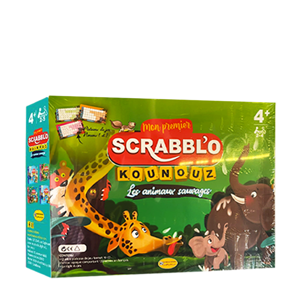 SCRABBLO LES ANIMAUX  SAUVAGES