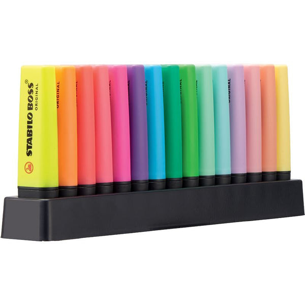 Set de 15 Highlighter BOSS ORIGINAL -  STABILO®