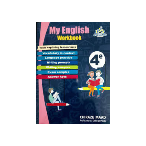 MY ENGLISH WORKBOOK 4E COURS