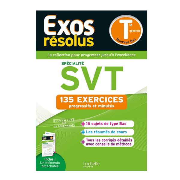 EXOS RESOLUS SPECIALITE SVT TLE
